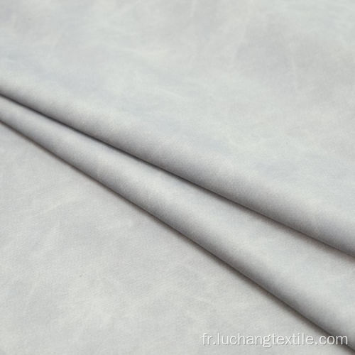 Tissu d&#39;ameublement en velours en polyester